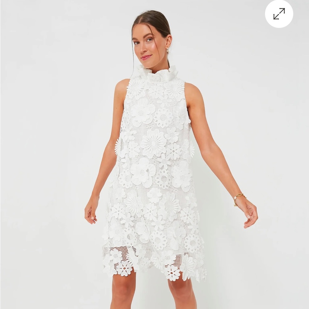 Tuckernuck Blanc Guipire Lace Blythe Dress